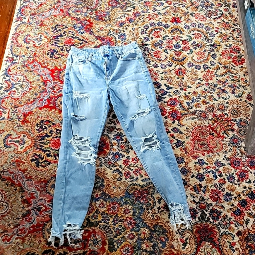 American Eagle Distressed Jeans, size 10